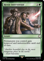 Heroic Intervention - Green