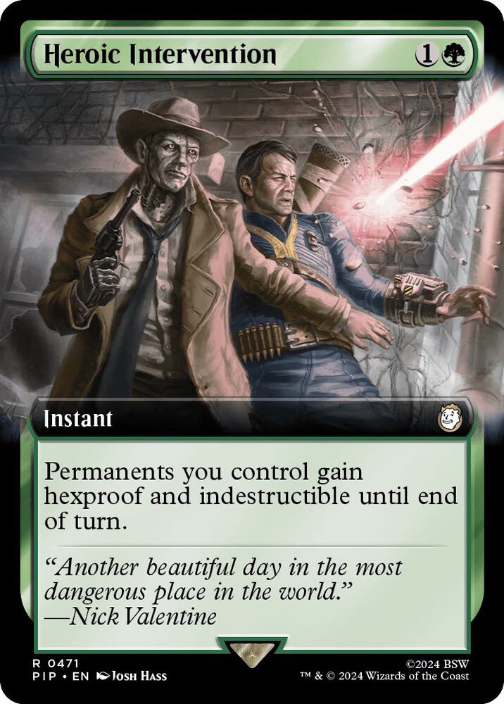 Heroic Intervention - Green