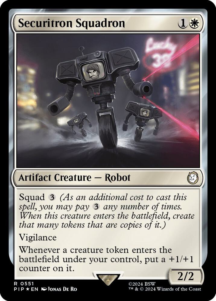 Securitron Squadron - White