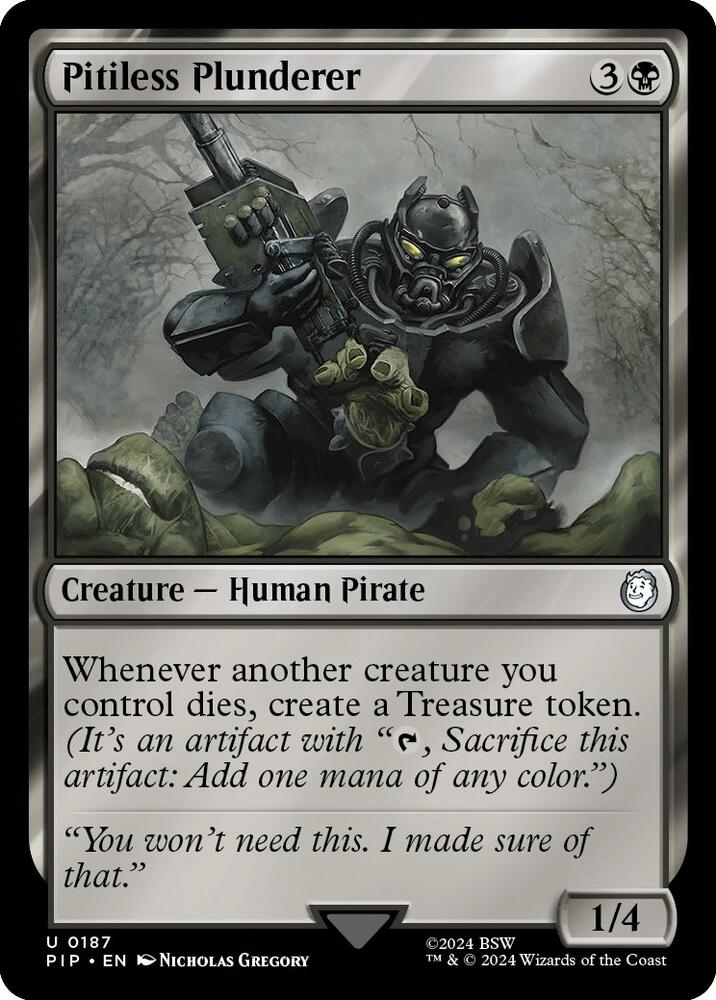 Pitiless Plunderer - Black