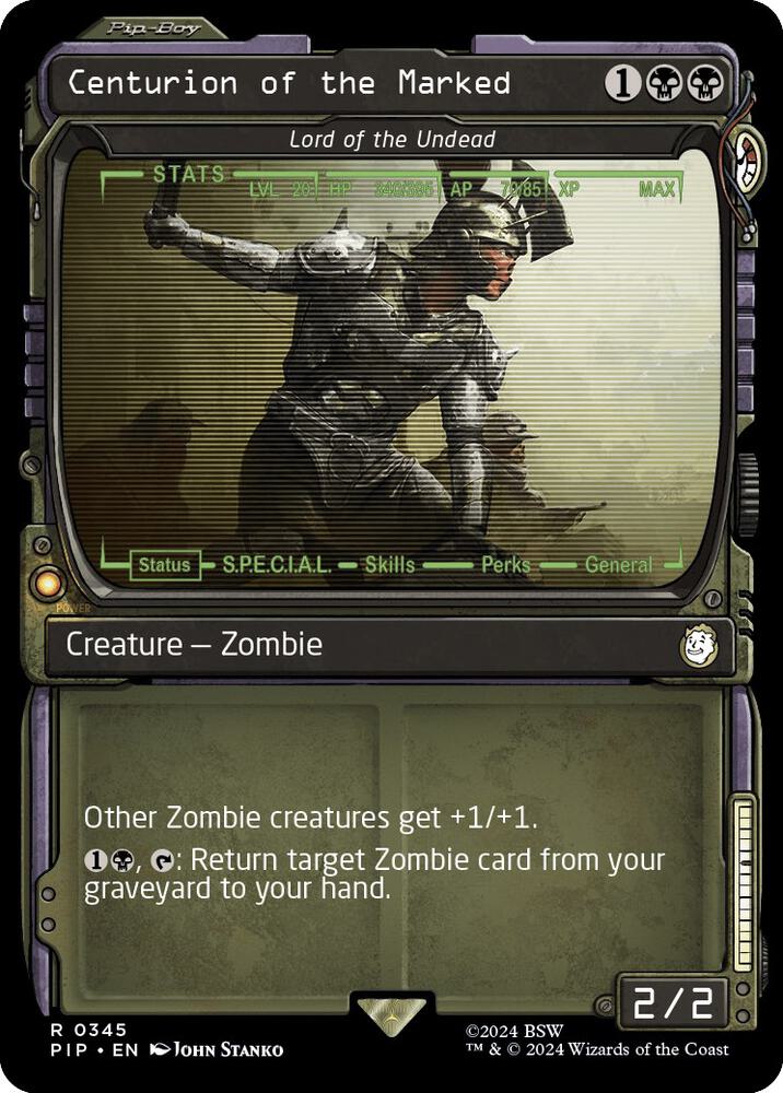 Centurion of the Marked - Lord of the Undead - Black