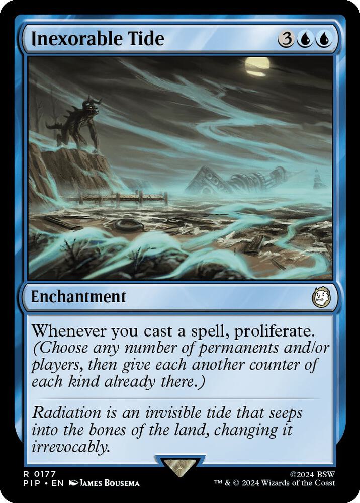 Inexorable Tide - Blue