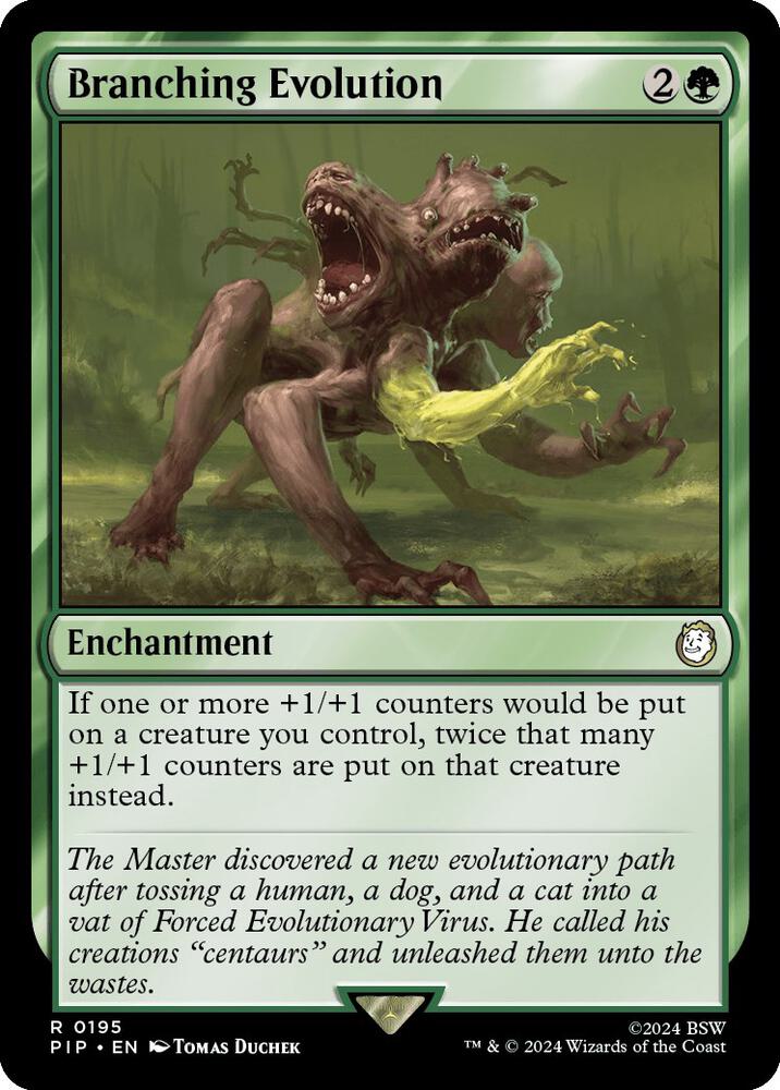 Branching Evolution - Green