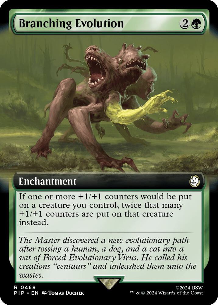 Branching Evolution - Green