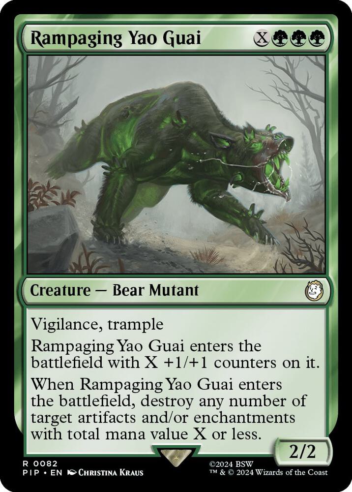 Rampaging Yao Guai - Green