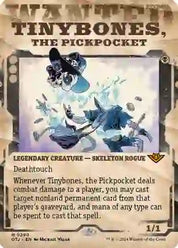 Tinybones, the Pickpocket - Legendary Creature - Skeleton Rogue - Black