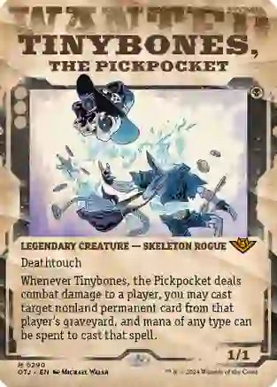 Tinybones, the Pickpocket - Legendary Creature - Skeleton Rogue - Black