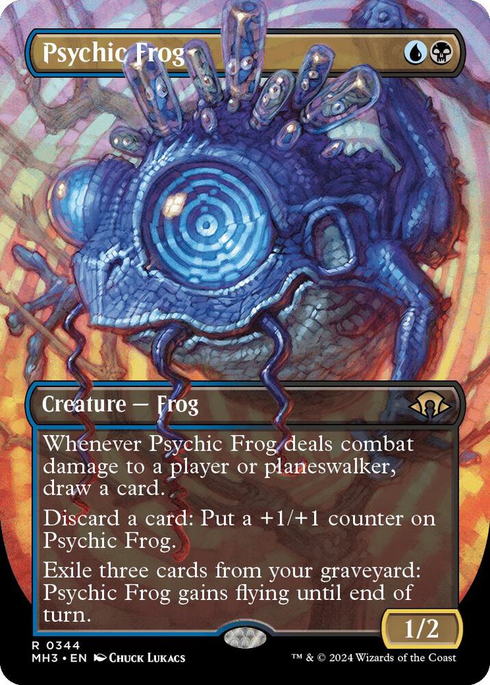 Psychic Frog - Blue/Black – Infinity Flux