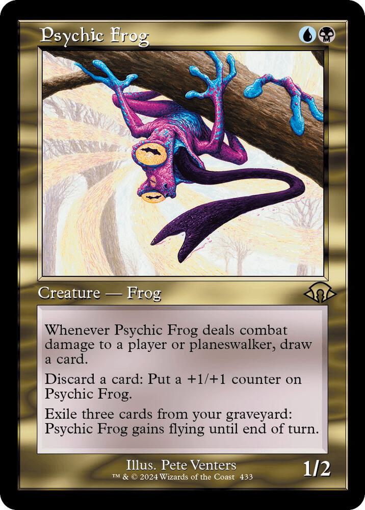 Psychic Frog - Blue/Black
