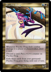 Psychic Frog - Blue/Black