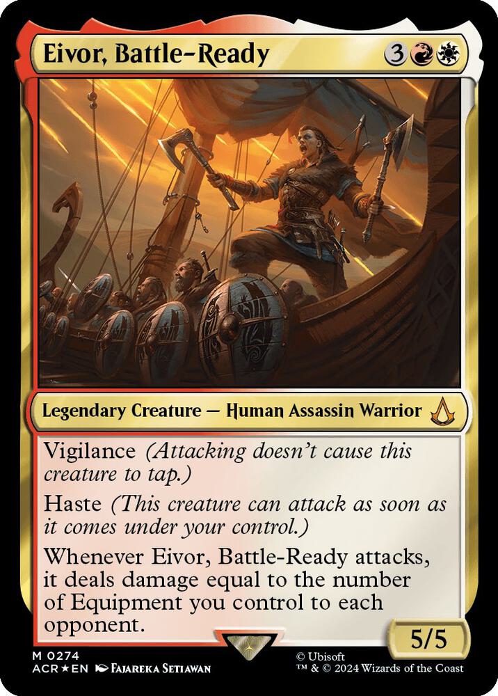 Eivor, Battle-Ready - Red/White