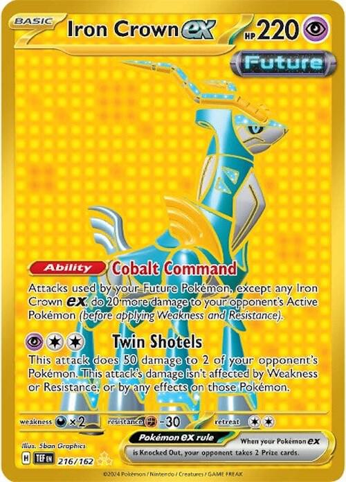 Iron Crown EX - Psychic Infinity Flux Iron Crown EX - Psychic Infinity Flux