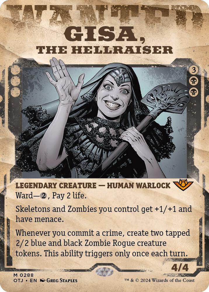 Gisa, the Hellraiser - Black