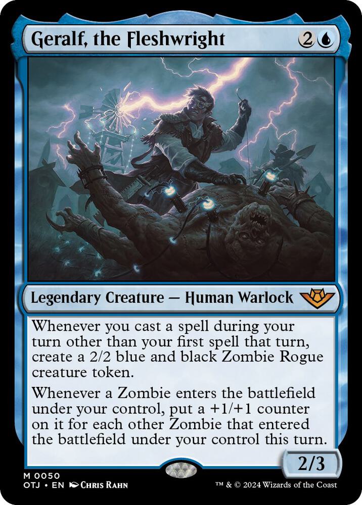 Geralf, the Fleshwright - Blue