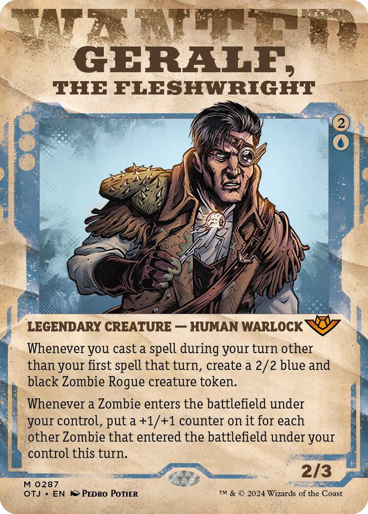 Geralf, the Fleshwright - Blue