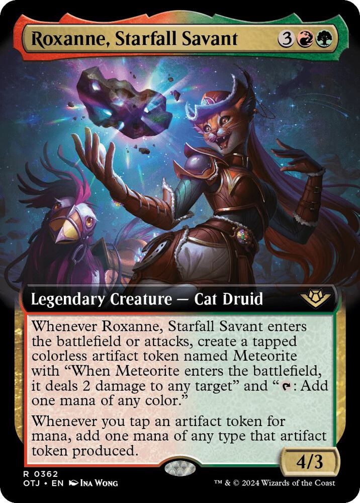 Roxanne, Starfall Savant - Red/Green