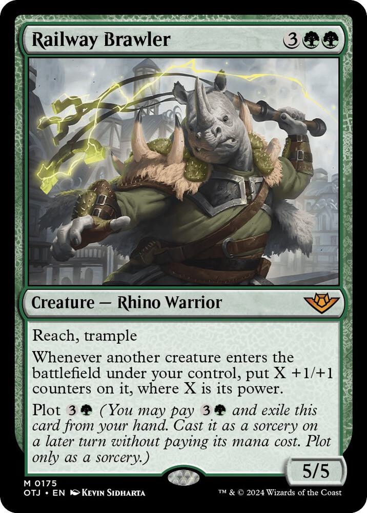Railway Brawler - Green