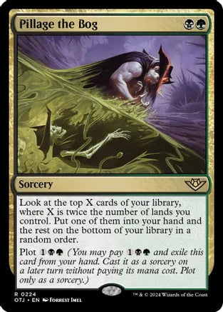 Pillage the Bog - Black/Green