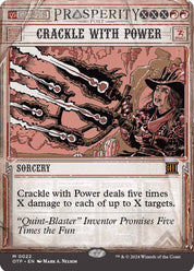 Crackle with Power - Red