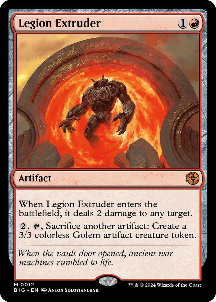 Legion Extruder - Red/Artifact