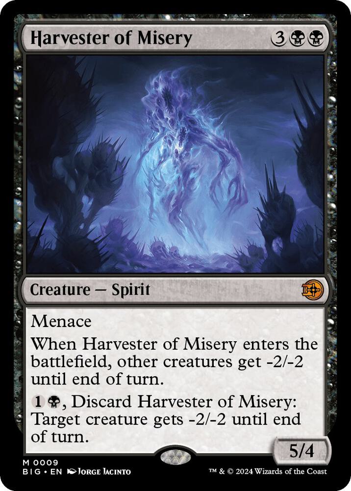 Harvester of Misery - Black