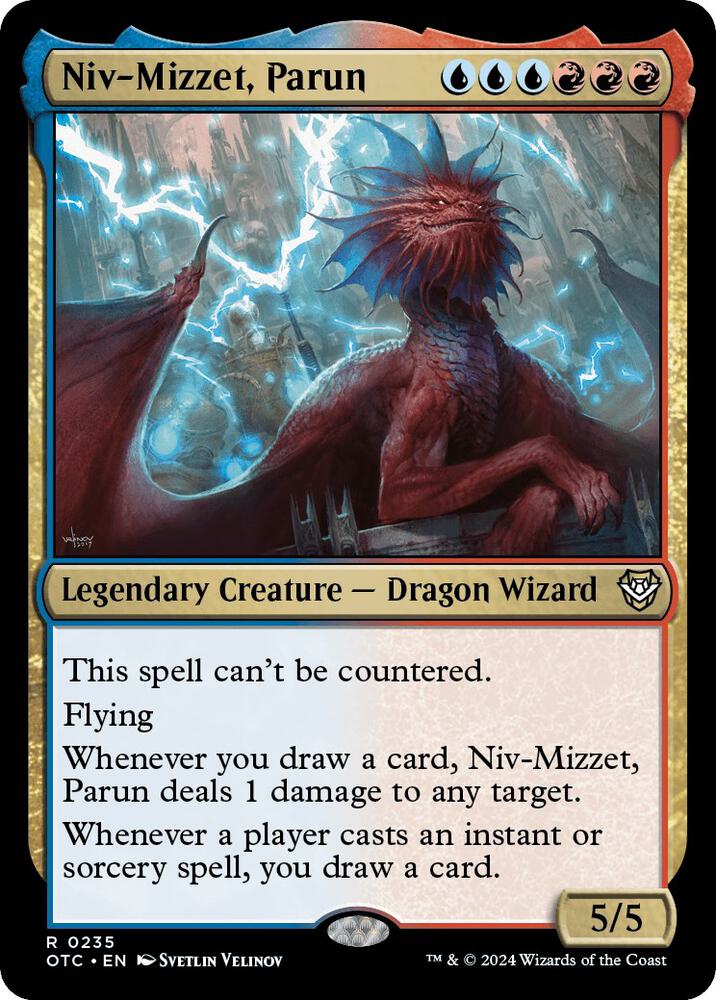 Niv-Mizzet, Parun - Blue/Red