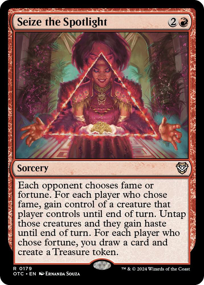 Seize the Spotlight - Red