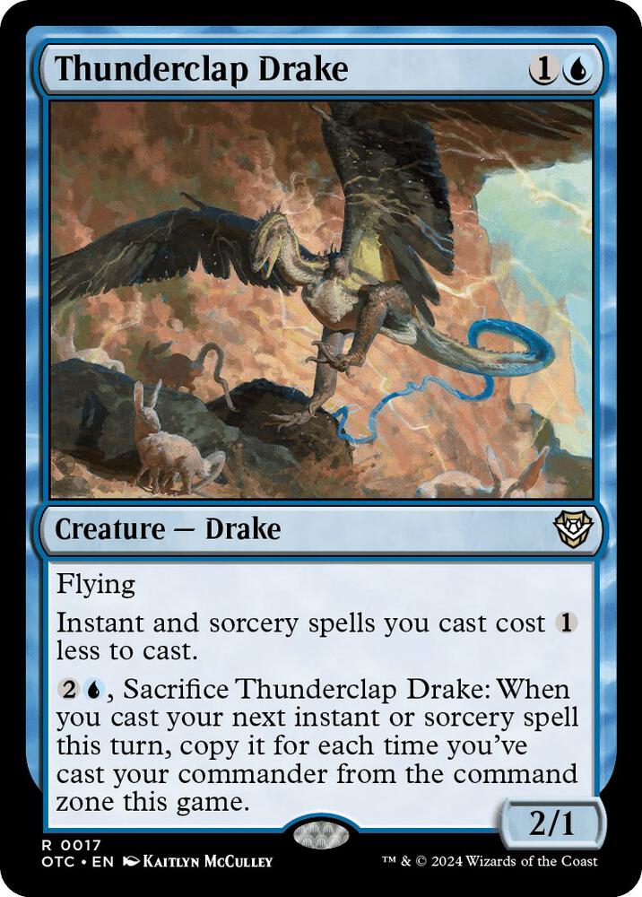 Thunderclap Drake - Blue