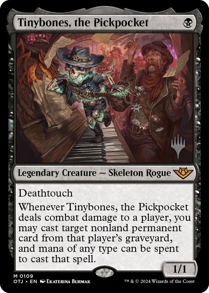 Tinybones, the Pickpocket - Legendary Creature - Skeleton Rogue - Black