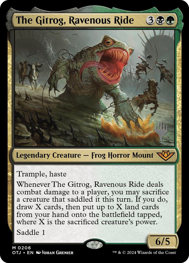 The Gitrog, Ravenous Ride - Black/Green