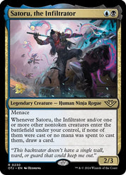 Satoru, the Infiltrator - Blue/Black