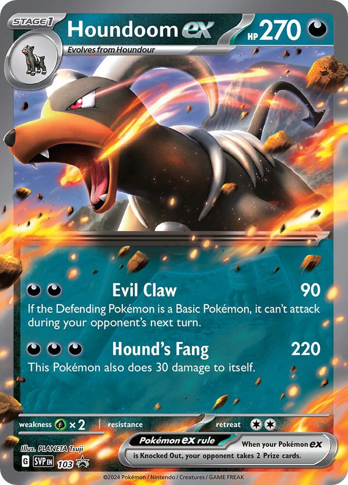 Houndoom EX - Darkness