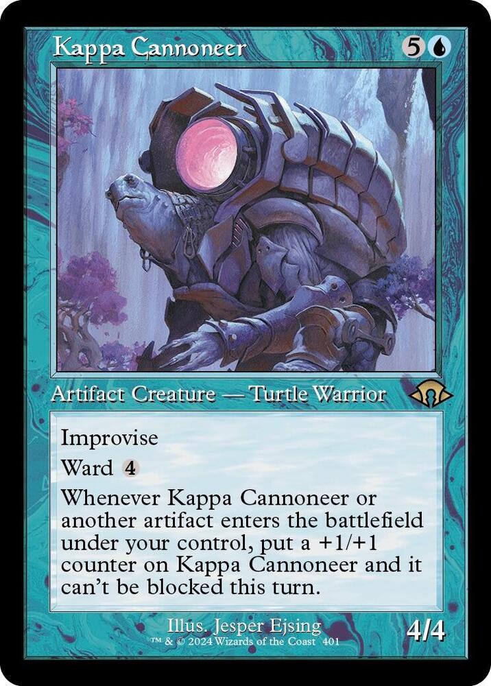 Kappa Cannoneer - Blue/Artifact