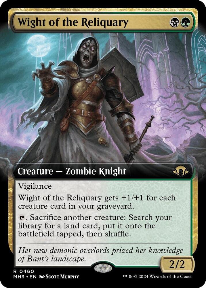 Wight of the Reliquary - Black/Green