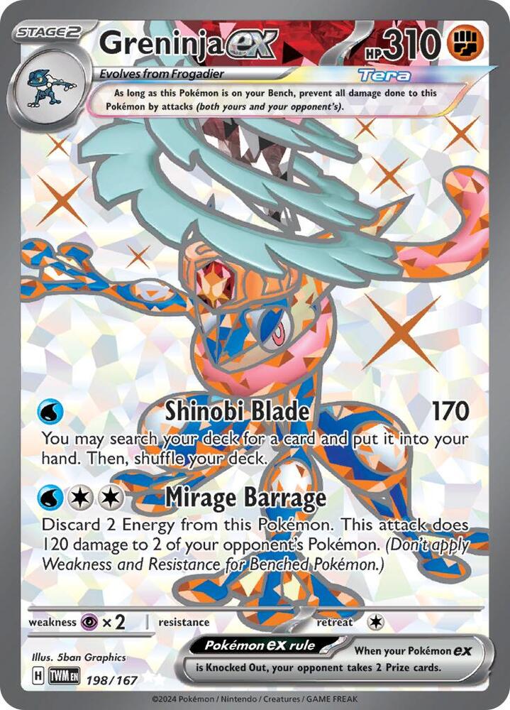 Greninja ex - Fighting