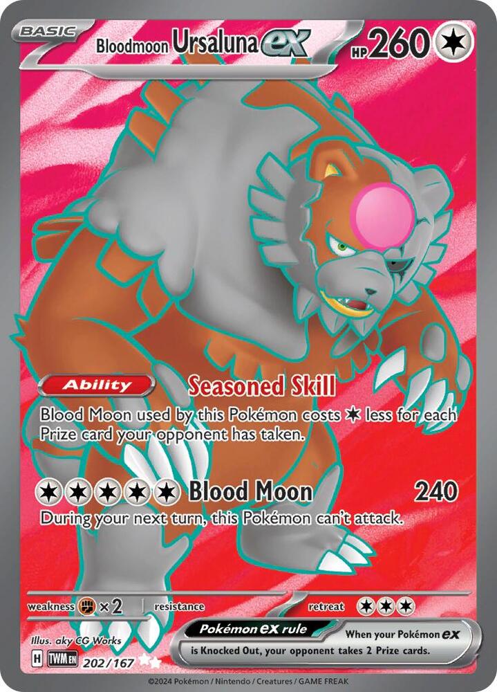 Bloodmoon Ursaluna EX - Colorless