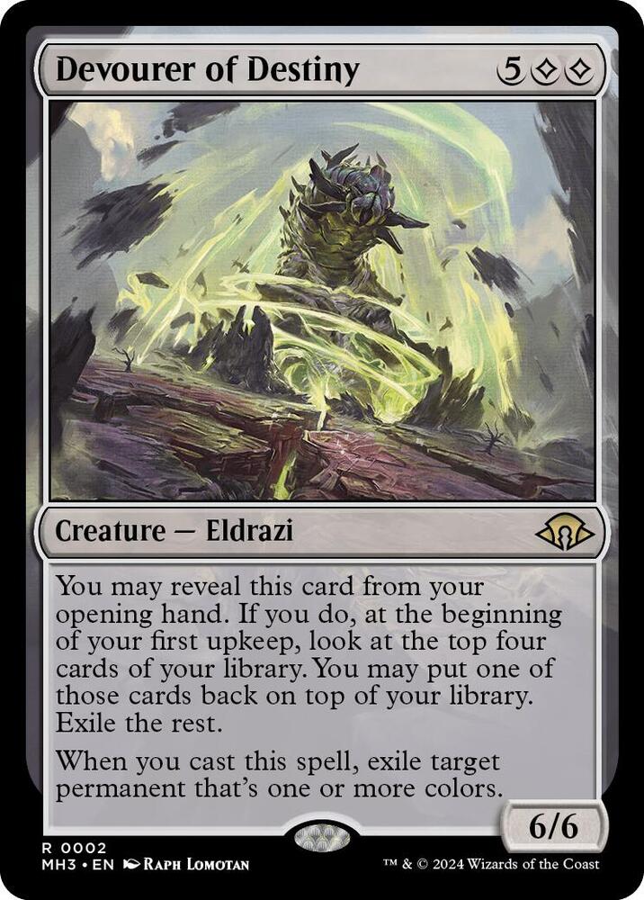 Devourer of Destiny - Eldrazi