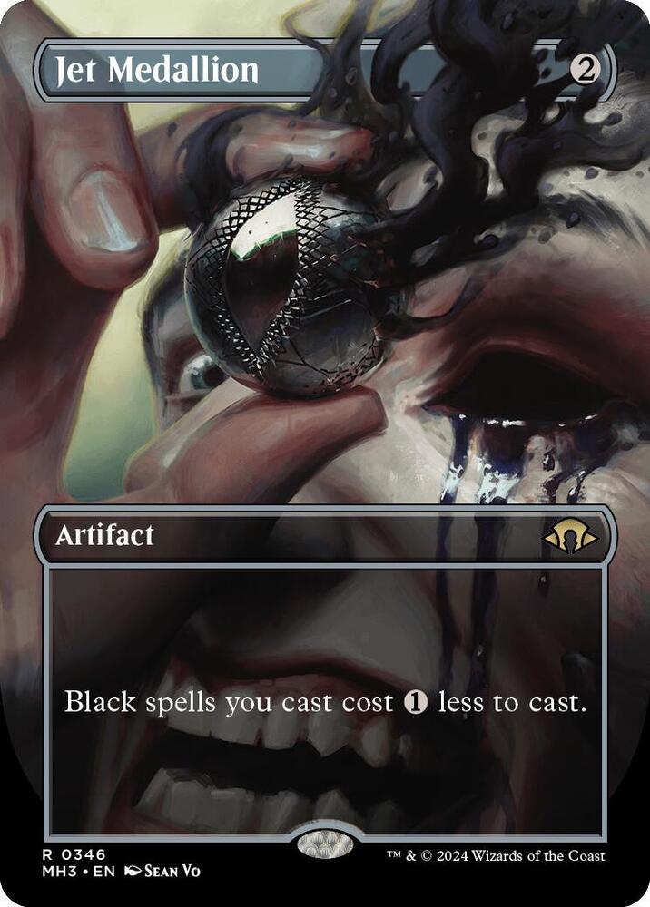 Jet Medallion - Artifact