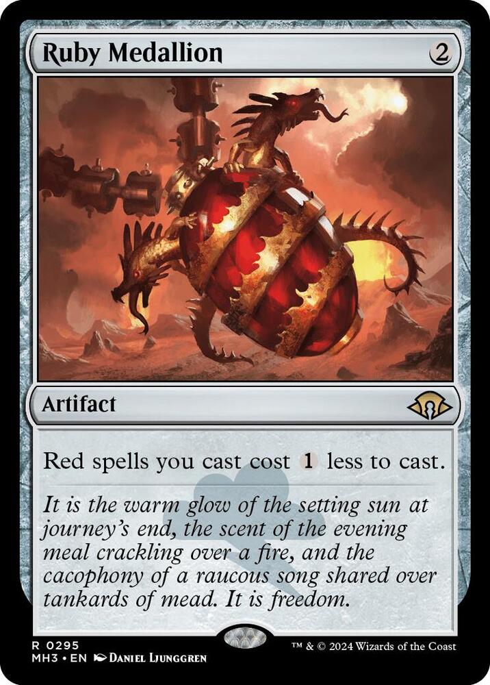 Ruby Medallion - Artifact