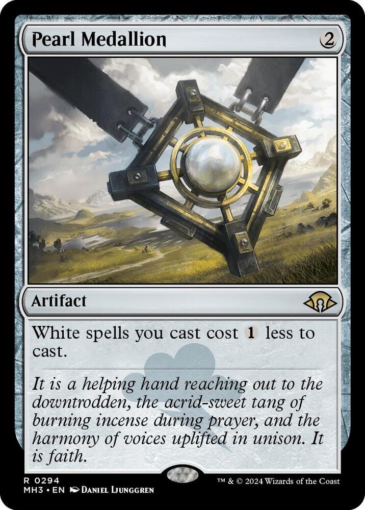 Pearl Medallion - Artifact