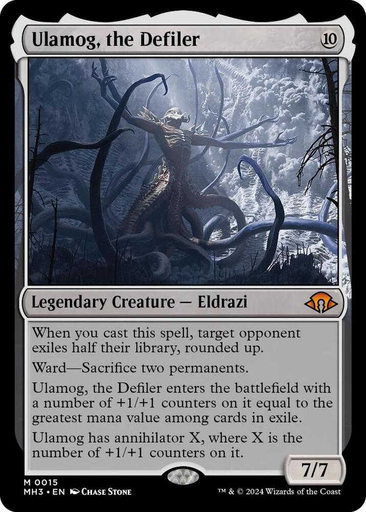 colorless exile cards mtg Ulamog, the Defiler