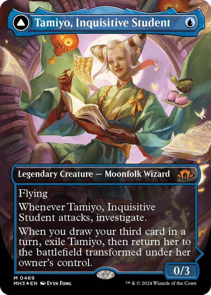Tamiyo, Inquisitive Student - Blue