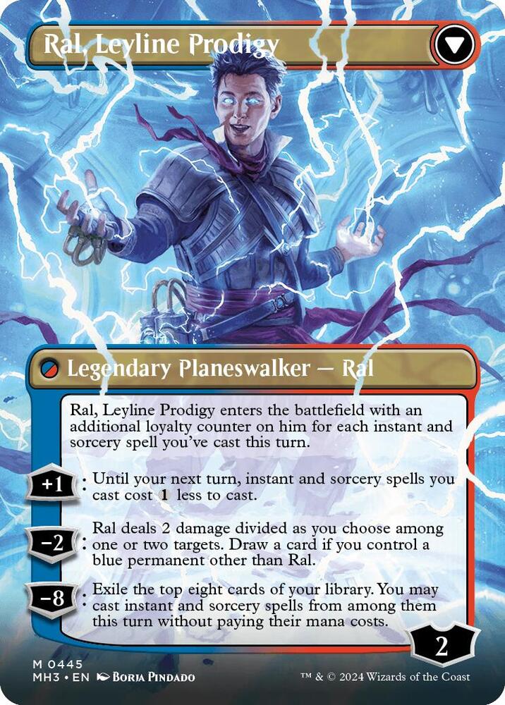 Ral, Monsoon Mage  - Red (Ral, Leyline Prodigy - Blue/Red)