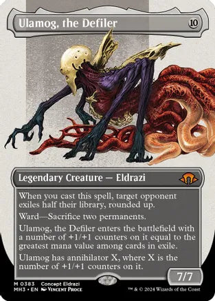 Ulamog, the Defiler - Eldrazi