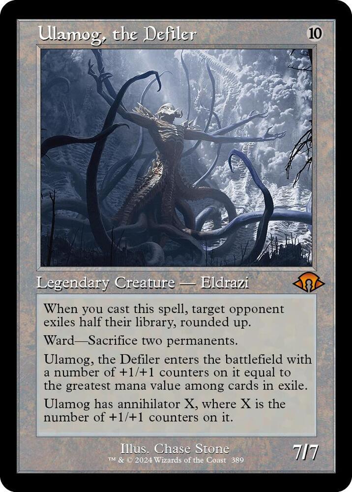 Ulamog, the Defiler - Eldrazi
