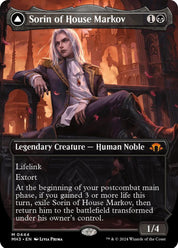 Sorin of House Markov - Legendary Creature - Human Noble - Black // Sorin, Ravenous Neonate - Legendary Planeswalker - Sorin