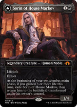 Load image into Gallery viewer, Sorin of House Markov - Legendary Creature - Human Noble - Black // Sorin, Ravenous Neonate - Legendary Planeswalker - Sorin
