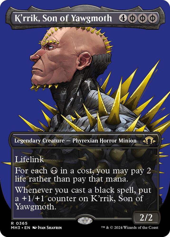 K'rrik, Son of Yawgmoth - Black