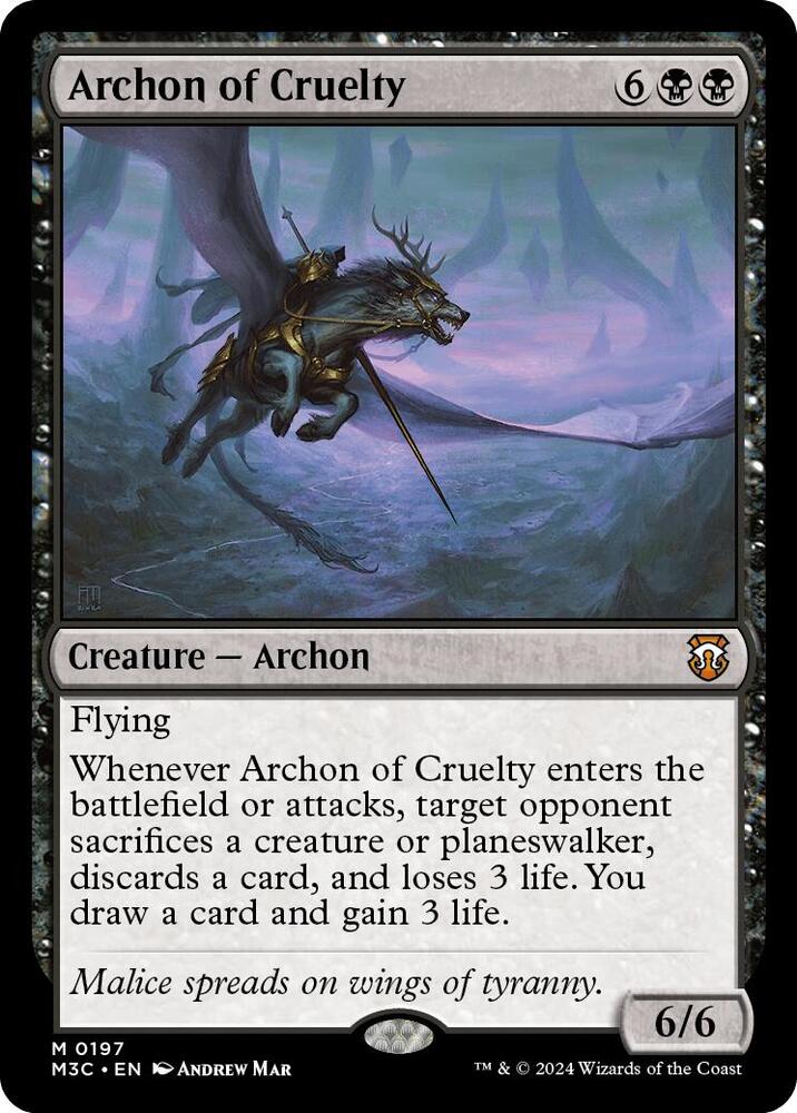 Archon of Cruelty - Black
