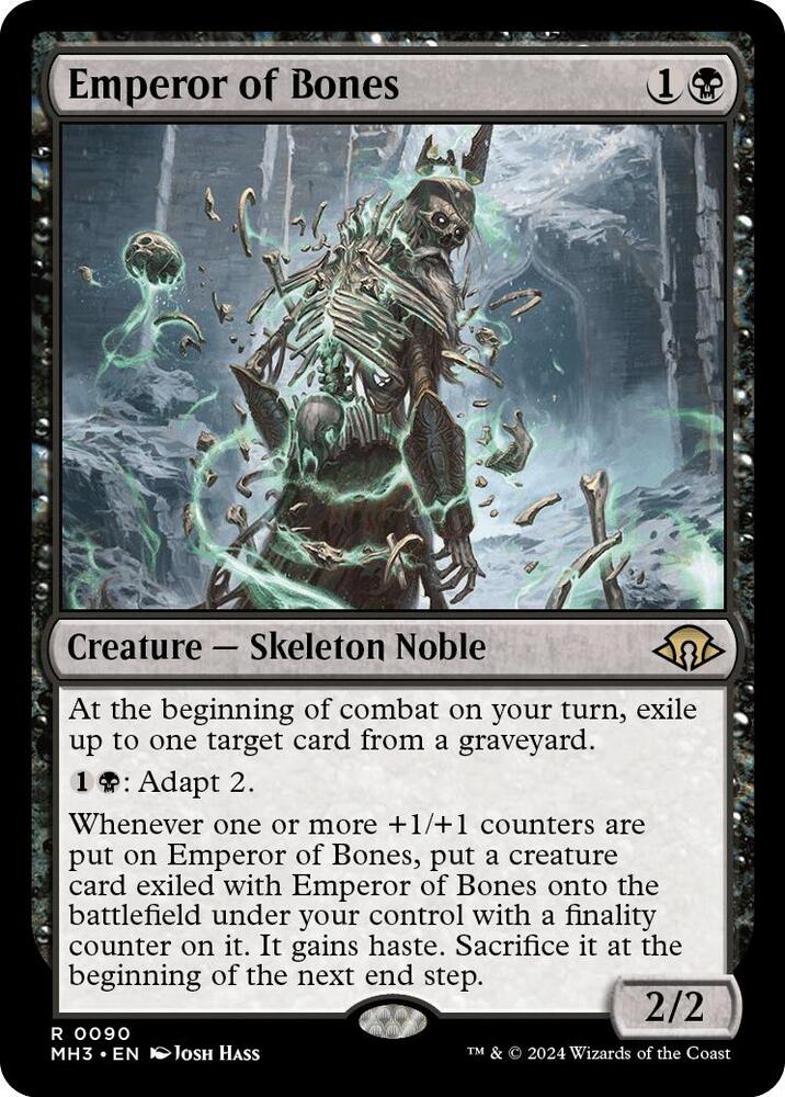 Emperor of Bones - Black